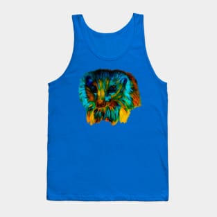 hedgehog lover rainbow hedgehog Tank Top